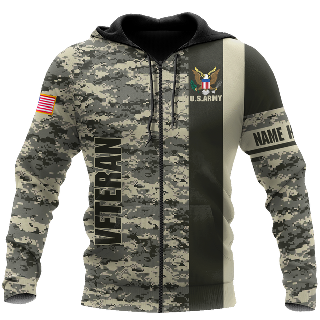 Personalized name German Army Hoodie 3D All Over Printed Unisex Shirts TNA19052102