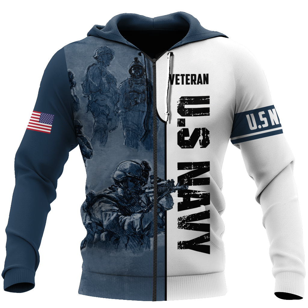 US Navy 3D All Over Printed Unisex Shirts