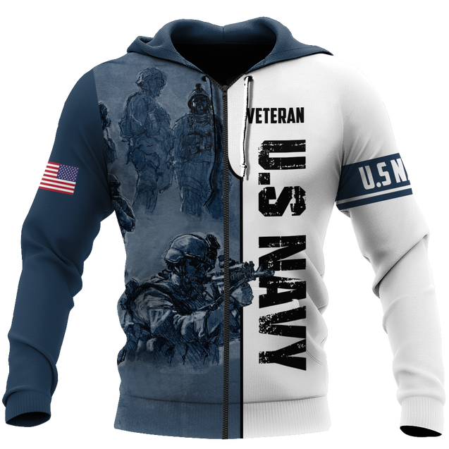 US Navy 3D All Over Printed Unisex Shirts