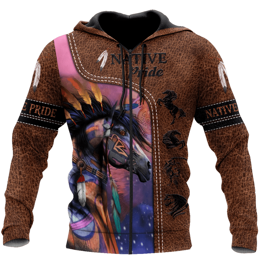 Native American Horse 3D All Over Printed Unisex Shirts