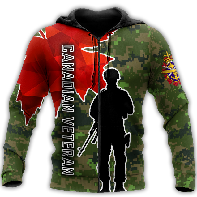 Canadian Veteran 3D All Over Printed Shirts NTN06032103