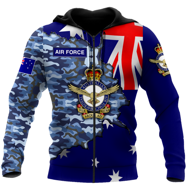 Royal Australian Air Force 3D Printed Unisex Shirts TN