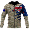 Remembrance New Zealand Camo Soldier 3D print shirts