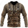 Deer Hunting Personalized Name 3D All Over Printed Shirts