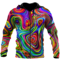 Colorful Hippie Lover Hoodie For Men And Women DQB06022101