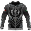 Personalized Mexico 3D All Over Printed Hoodie