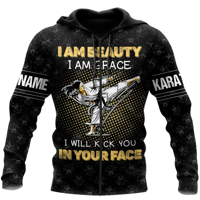 Customize Name Karate Hoodie For Men And Women TNA29032102