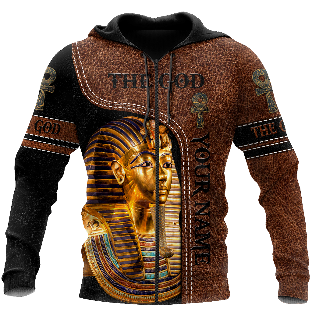 Custom name Pharaoh The God Ancient Egypt 3D design print shirts