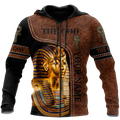 Custom name Pharaoh The God Ancient Egypt 3D design print shirts