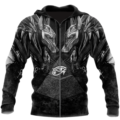 Horus Eye Egypt Anubis Ancient 3D Shirts for men and women