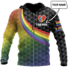 Customize Name LGBT Pride Hoodie For Men And Women DD08052105