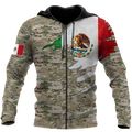 Mexico 3D All Over Printed Hoodie DQB17042105