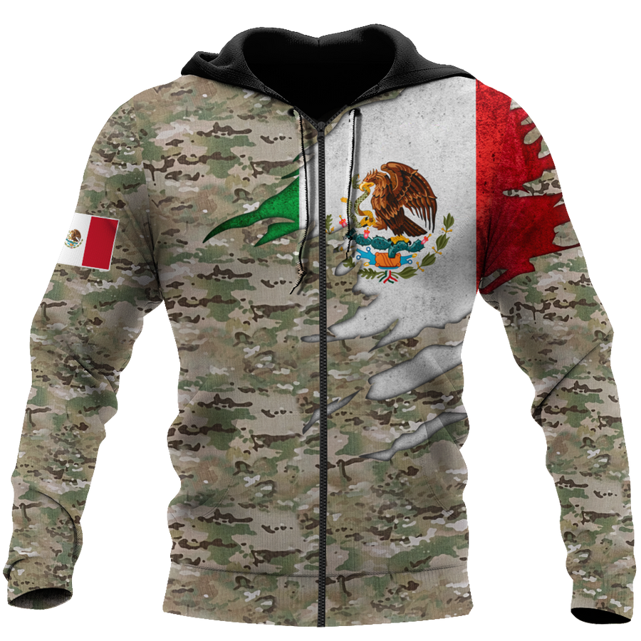 Mexico 3D All Over Printed Hoodie DQB17042105