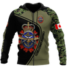 Personalized Name XTCanadian Armed Forces 3D Printed Shirts DA16032103