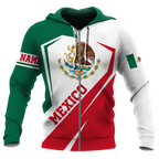 Mexico Hoodie Persionalized 3D All Over Printed Shirts