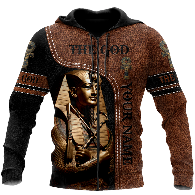 Custom name Pharaoh The God Ancient Egypt 3D design print shirts