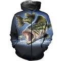 3D All Over Printed I Love Fishing Shirts-Apparel-HP Arts-ZIPPED HOODIE-S-Vibe Cosy™