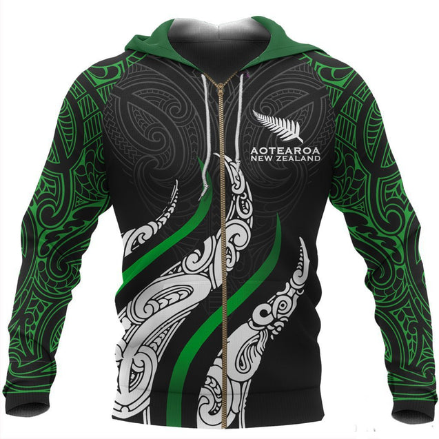 Aotearoa Koru Hoodie Fire PL269 - Amaze Style™-Apparel