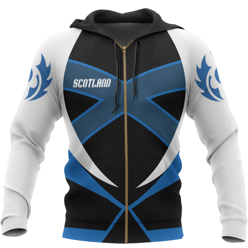 Scotland Sublimation Pullover Hoodie NNK 1516-Apparel-PL8386-Zip Hoodie-S-Vibe Cosy™