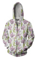 All Over Printing Cactus Have violet Flower Shirt-Apparel-Phaethon-Zip-S-Vibe Cosy™