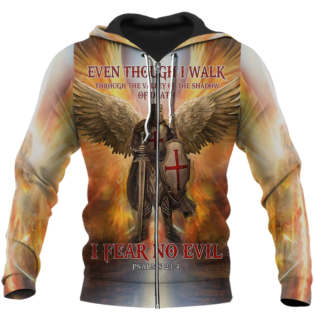 KNIGHT TEMPLAR 3D ALL OVER PRINTED SHIRTS MP930-Apparel-MP-Zip-up Hoodie-S-Vibe Cosy™