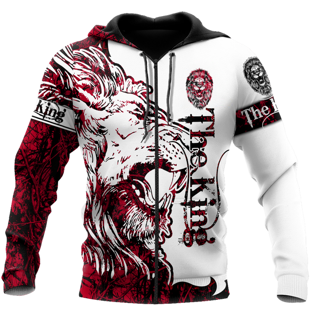 Alpha King Lion Tattoo 3D All Over Printed Unisex Shirt