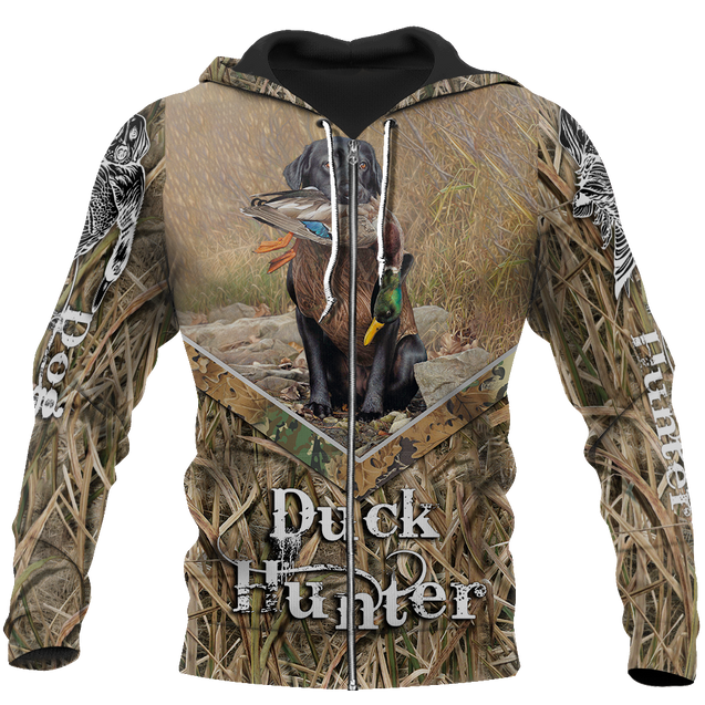 Mallard Duck Hunting 3D All Over Printed Shirts for Men and Women JJ22116-Apparel-TT-Hoodie-S-Vibe Cosy™