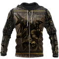 Anubis Ancient Egypt 3D All Over Printed Hoodie Clothes JJ120301-Apparel-MP-Zipped Hoodie-S-Vibe Cosy™