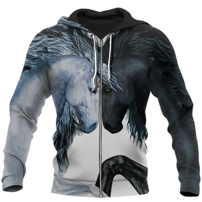 Love Horse 3D All Over Printed Shirts JJ110401