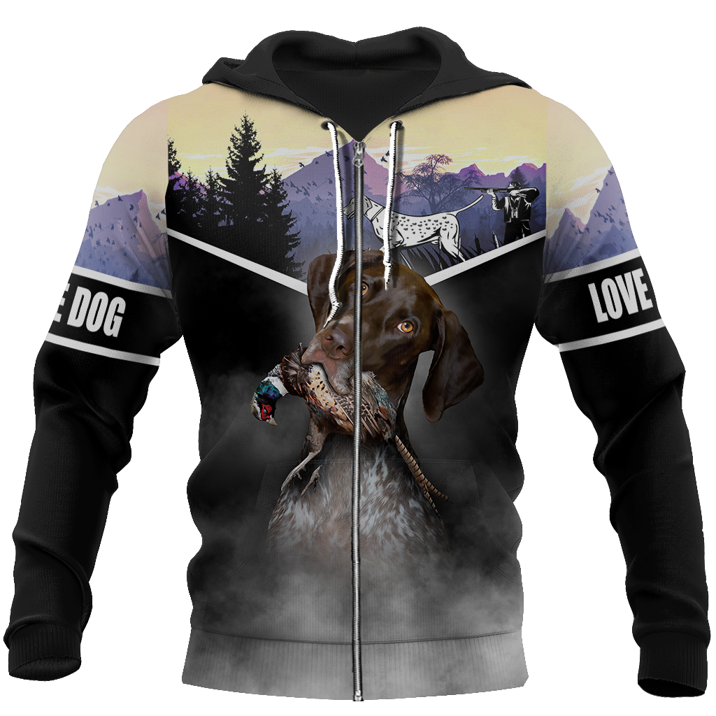Pheasant Hunting 3D All Over Printed Shirts For Men And Women JJ090102-Apparel-MP-Zipped Hoodie-S-Vibe Cosy™