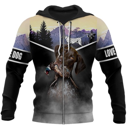 Pheasant Hunting 3D All Over Printed Shirts For Men And Women JJ090102-Apparel-MP-Zipped Hoodie-S-Vibe Cosy™