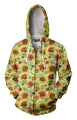 3D All Over Printing Sunflower Shirt-Apparel-Phaethon-Zip-S-Vibe Cosy™