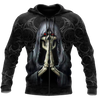 June Guy Skull 3D All Over Printed Unisex Hoodie