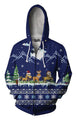 3D All Over Print Horse On Christmas Shirts-Apparel-Phaethon-Zip-S-Vibe Cosy™