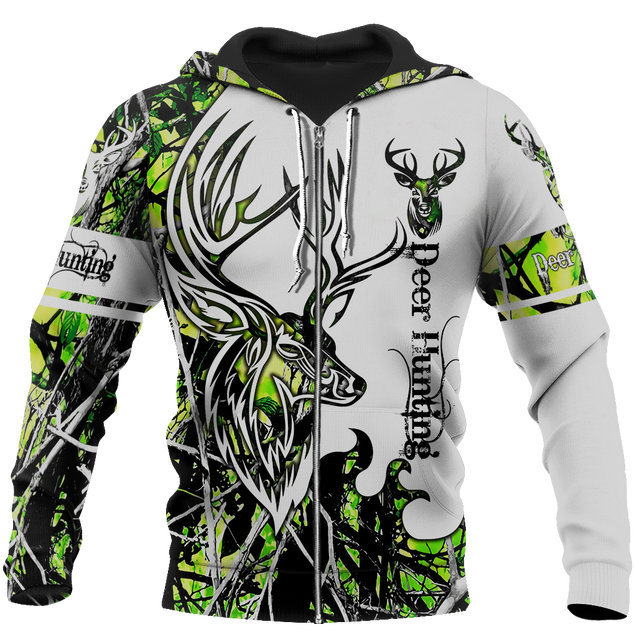 DEER HUNTING TOXIC CAMO 3D ALL OVER PRINTED SHIRTS FOR MEN AND WOMEN JJ051204 PL-Apparel-PL8386-zip-up hoodie-S-Vibe Cosy™