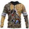 Pheasant Hunting German Shorthaired Pointer 3D All Over Printed Shirts For Men And Women JJ190201-Apparel-MP-Zipped Hoodie-S-Vibe Cosy™