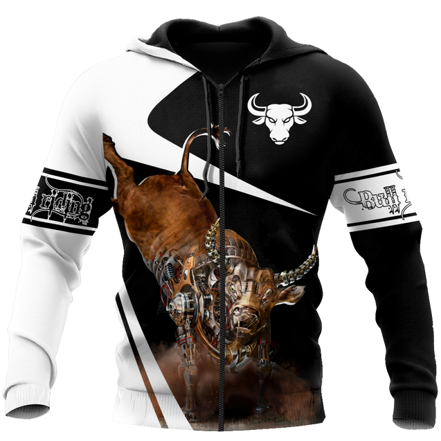 Bull Riding 3D All Over Printed Shirts JJ26052102 NT