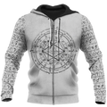Alchemy Birth Chart 3D All Over Printed Shirts Hoodie JJ160302-Apparel-MP-Zipped Hoodie-S-Vibe Cosy™