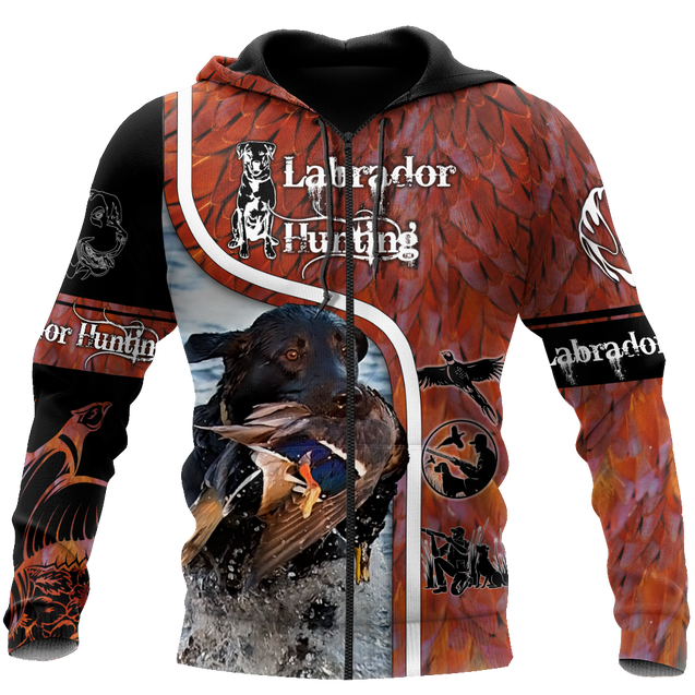 Pheasant Hunting Camo 3D Over Printed Unisex Deluxe Hoodie ML