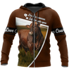 Cow 3d hoodie shirt for men and women DD11182007