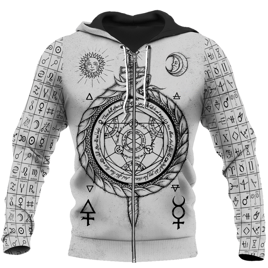 Alchemy 3D All Over Printed Shirts Hoodie JJ030102-Apparel-MP-Hoodie-S-Vibe Cosy™