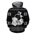 3D All Over Printed Hunting Christmas Shirts-Apparel-6teenth World-ZIPPED HOODIE-S-Vibe Cosy™