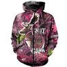 3D All Over Printed Deer Hunting Clothes-Apparel-HP Arts-ZIPPED HOODIE-S-Vibe Cosy™