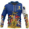 Barbados Special Hoodie-Apparel-PL8386-Zipped Hoodie-S-Vibe Cosy™