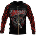 New Zealand Warriors Hoodie Unique Style PL173-Apparel-PL8386-Zipped Hoodie-S-Vibe Cosy™