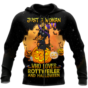 Happy halloween rottweiler hoodie shirt for men and women JJW11092003