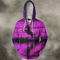 3D All Over Print Silhouette Hourse Shirts-Apparel-Phaethon-Zip-S-Vibe Cosy™