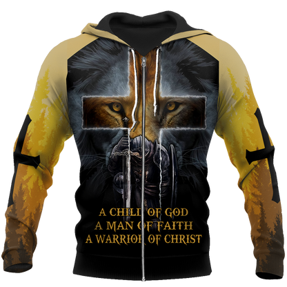 Knight God Jesus 3D All Over Printed Shirt Hoodie For Men And Women MP933 - Amaze Style™-Apparel