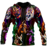 German shepherd colorful hoodie shirt for men and women JJW16092003S