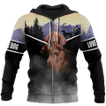 Pheasant Vizsla Hunting 3D All Over Printed Shirts For Men And Women JJ110203-Apparel-MP-Zipped Hoodie-S-Vibe Cosy™